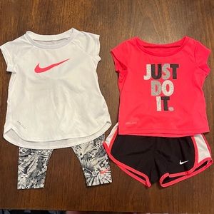 Nike Outfits for baby girl Size 18M